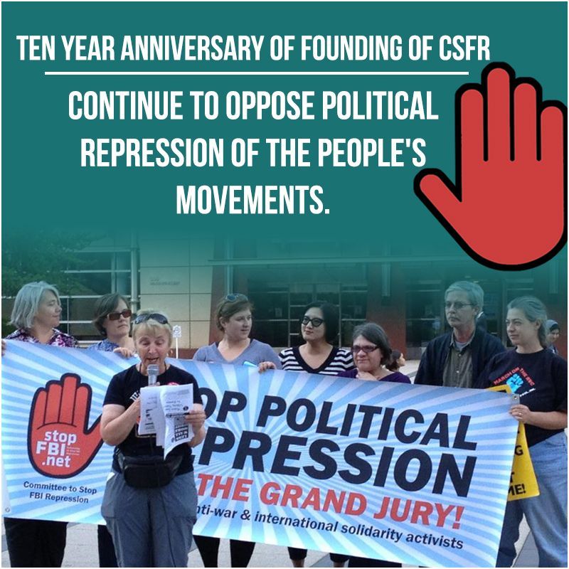 Ten Year Anniversary of Founding of CSFR