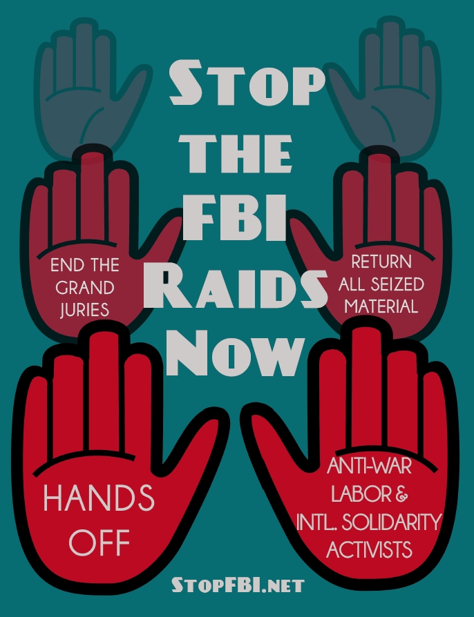 Stop FBI poster