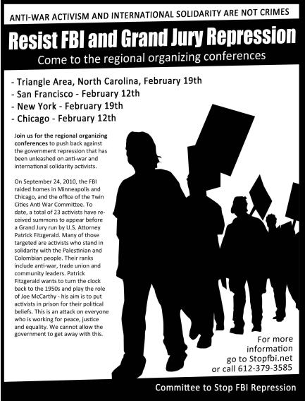 Flyer for regional conferences