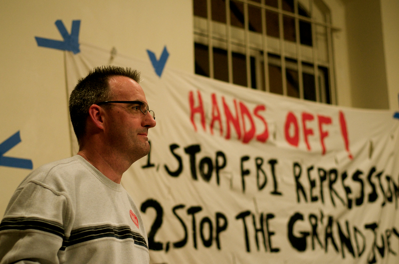 Tom Burke of the Committee to Stop FBI Repression