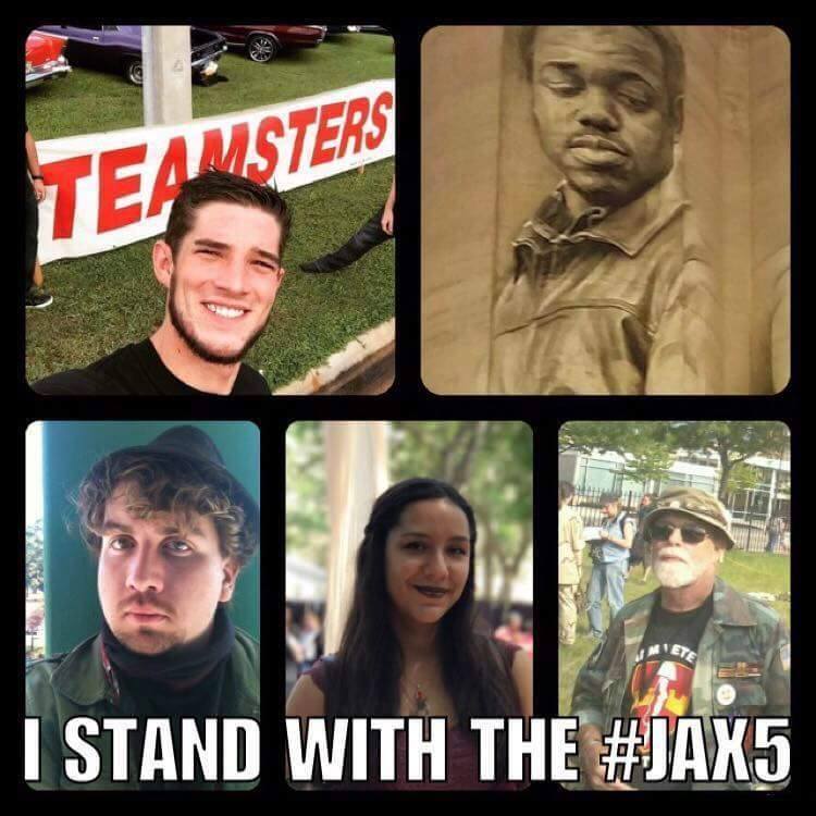 Solidarity with the Jacksonville Five!